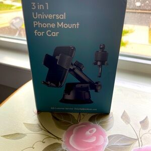 3 in 1 Universal Phone Mount for Car
